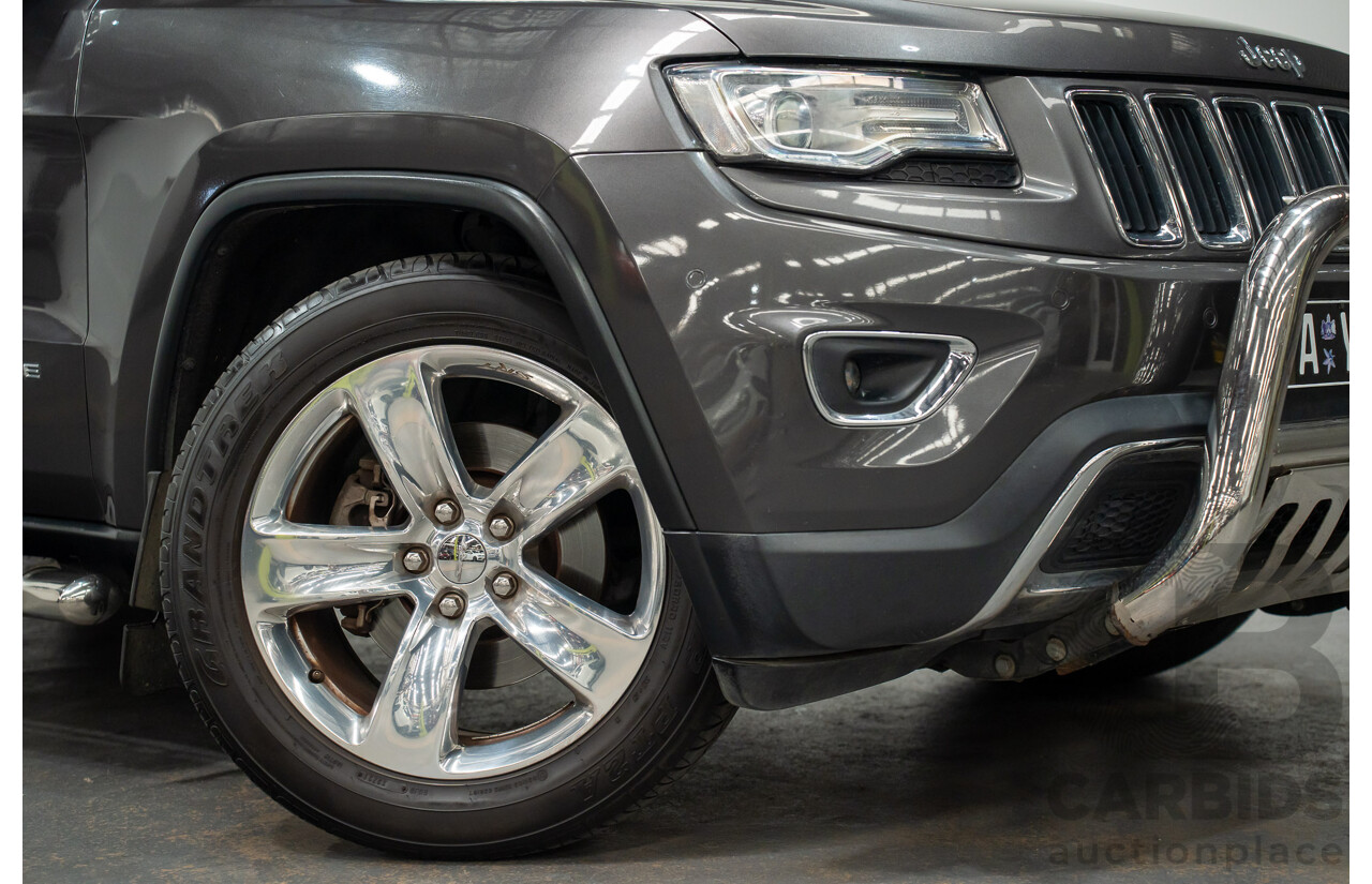 8/2013 Jeep Grand Cherokee Limited (4x4) WK MY13 4d Wagon Grey 3.0L