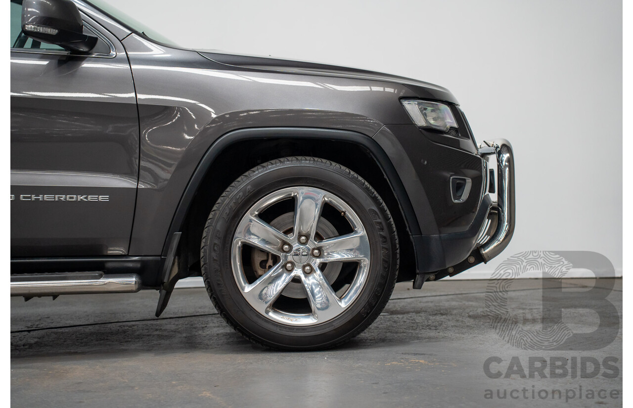 8/2013 Jeep Grand Cherokee Limited (4x4) WK MY13 4d Wagon Grey 3.0L