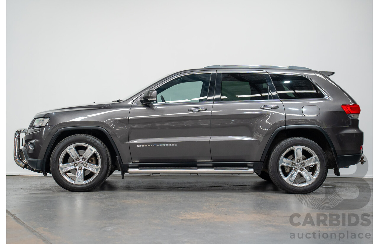 8/2013 Jeep Grand Cherokee Limited (4x4) WK MY13 4d Wagon Grey 3.0L