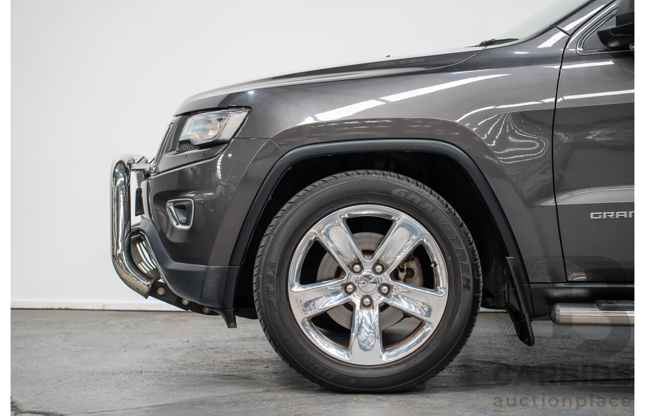 8/2013 Jeep Grand Cherokee Limited (4x4) WK MY13 4d Wagon Grey 3.0L