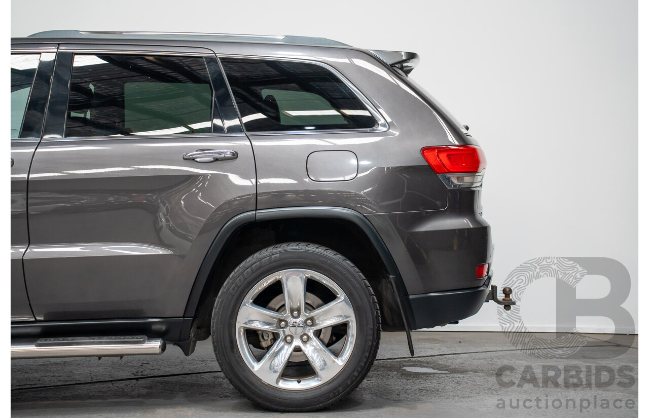 8/2013 Jeep Grand Cherokee Limited (4x4) WK MY13 4d Wagon Grey 3.0L