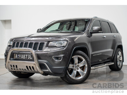 8/2013 Jeep Grand Cherokee Limited (4x4) WK MY13 4d Wagon Grey 3.0L