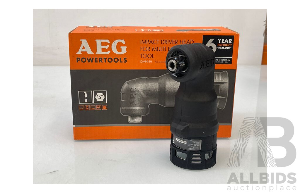 AEG Impact Driver Head Attachment for Multi Function Tool - Brand New