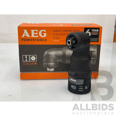 AEG Impact Driver Head Attachment for Multi Function Tool - Brand New