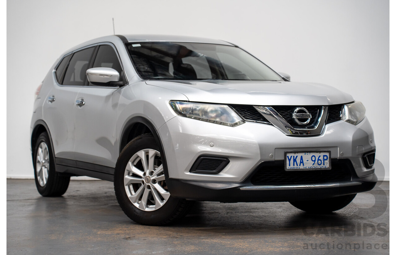 6/2014 Nissan X-Trail ST  T32 4d Wagon Silve 2.5L - 7 Seats