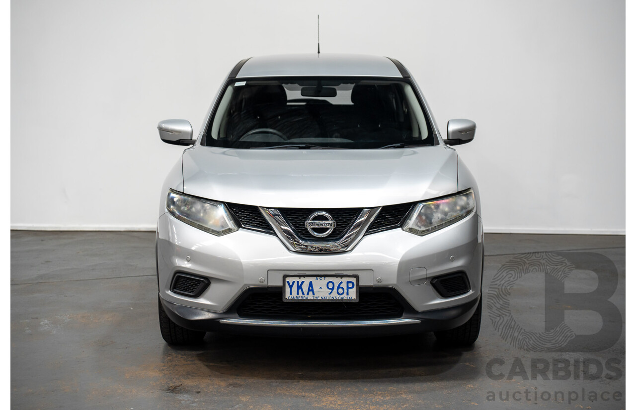 6/2014 Nissan X-Trail ST  T32 4d Wagon Silve 2.5L - 7 Seats