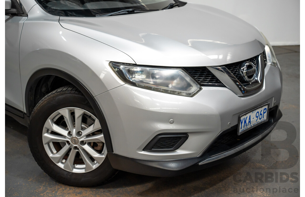 6/2014 Nissan X-Trail ST  T32 4d Wagon Silve 2.5L - 7 Seats