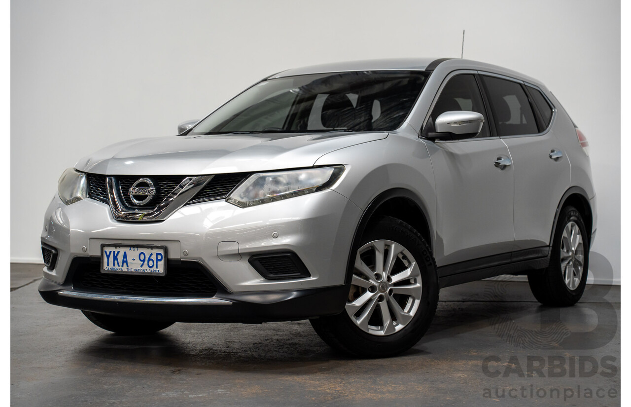 6/2014 Nissan X-Trail ST  T32 4d Wagon Silve 2.5L - 7 Seats