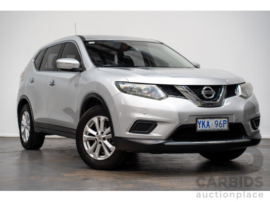 6/2014 Nissan X-Trail ST  T32 4d Wagon Silve 2.5L - 7 Seats