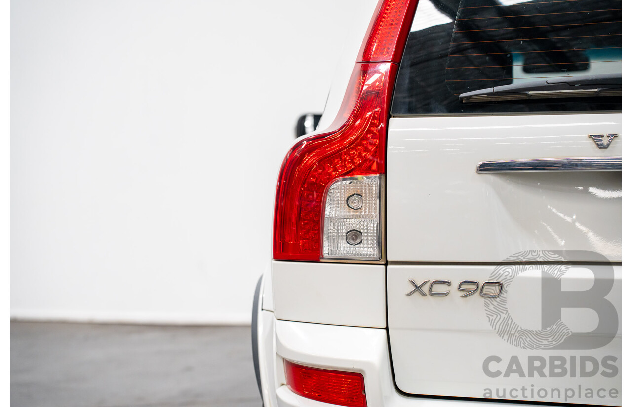 7/2014 Volvo XC90 D5 R-Design (AWD) MY14 4d Wagon White Turbo Diesel 2.4L -7 Seats