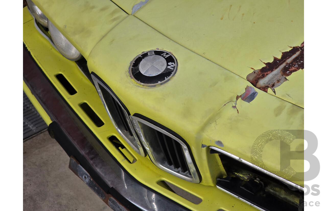 4/1977 BMW 633 CSi E24 2d Coupe Golf Yellow 3.2L