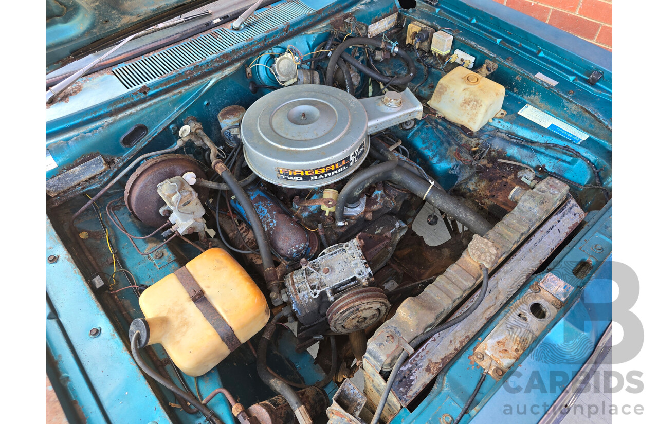 9/1976 Chrysler Valiant VK Regal 4d Sedan Crystal Turquoise V8 5.2L