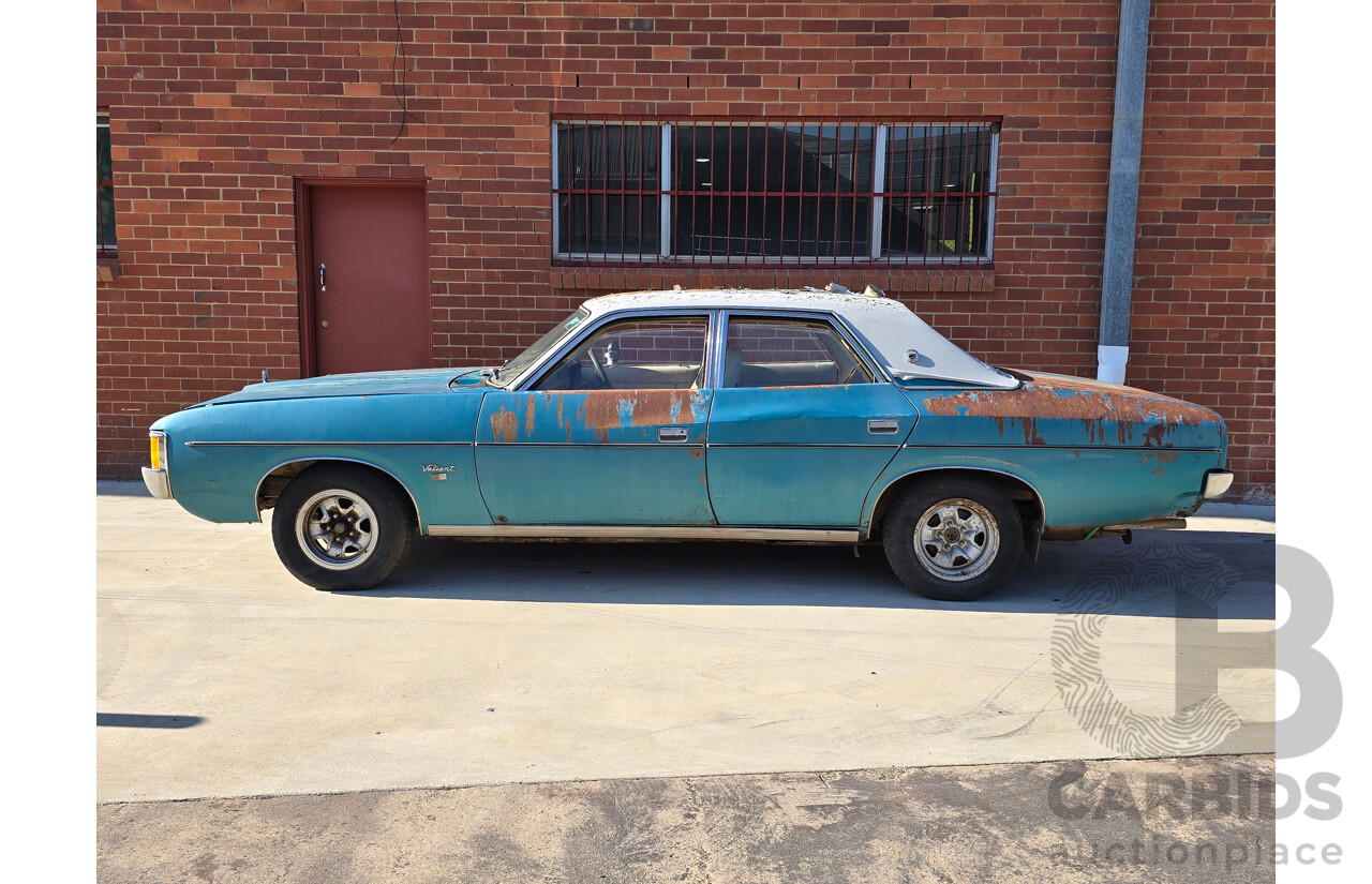 9/1976 Chrysler Valiant VK Regal 4d Sedan Crystal Turquoise V8 5.2L