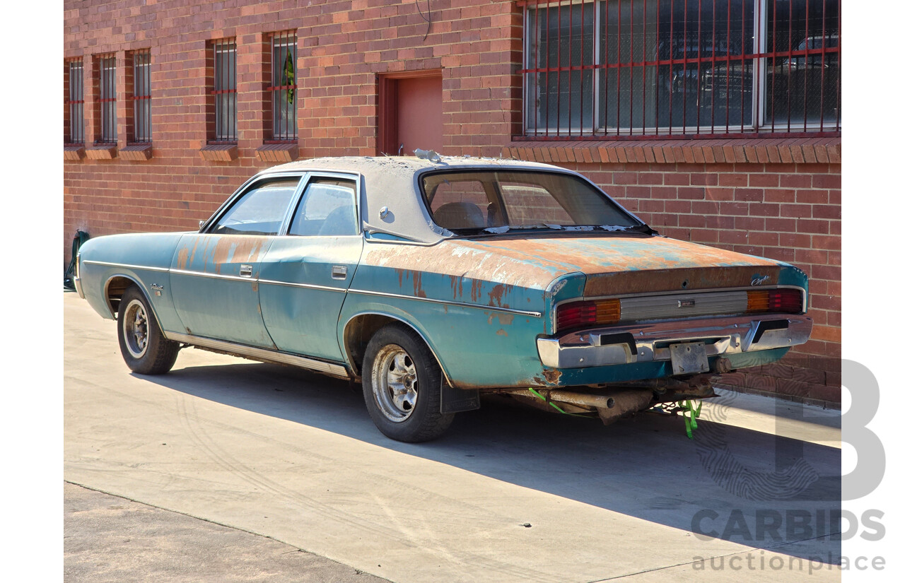 9/1976 Chrysler Valiant VK Regal 4d Sedan Crystal Turquoise V8 5.2L