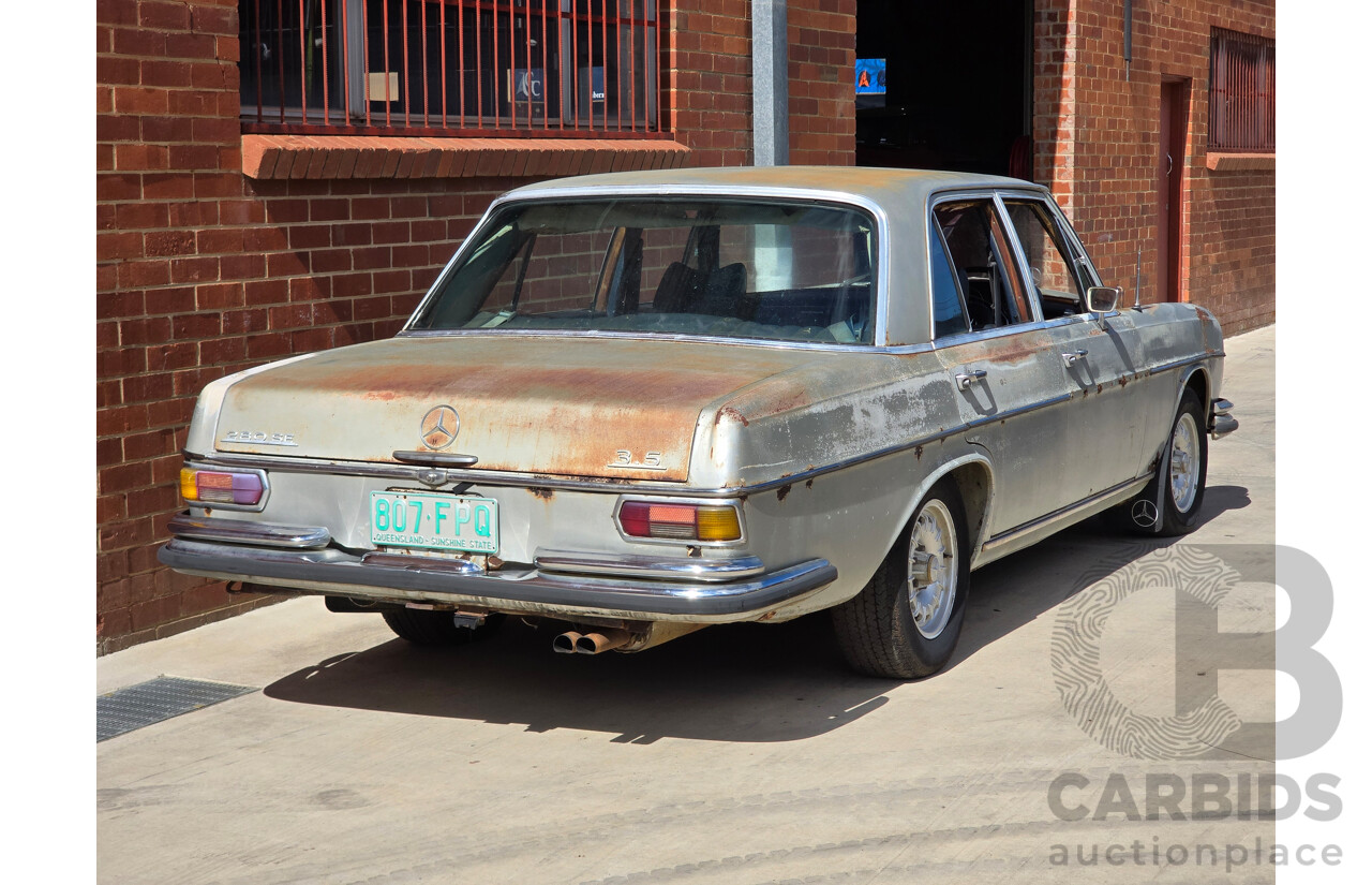 11/1971 Mercedes Benz 280SE 3.5 W108 4d Sedan Silver V8 3.5L