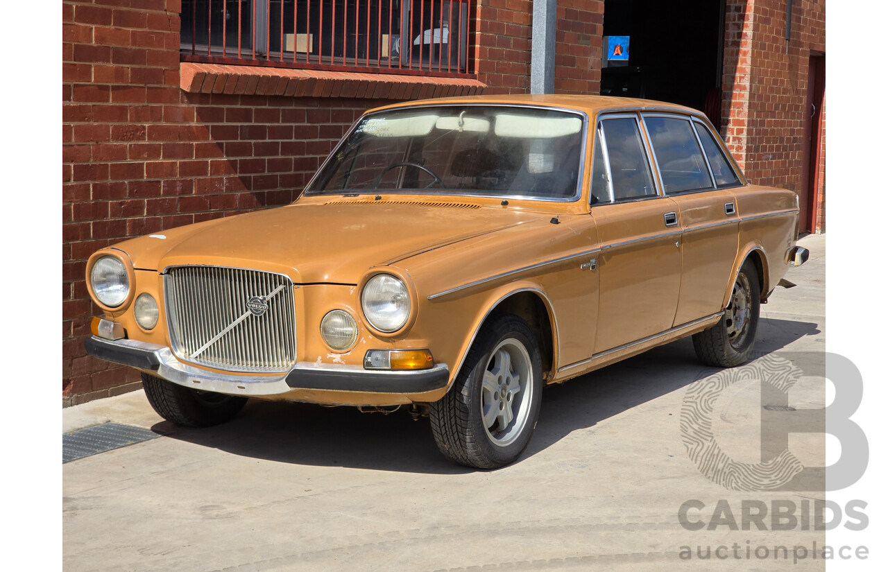 3/1972 Volvo 164E 4d Sedan Orange 3.0L