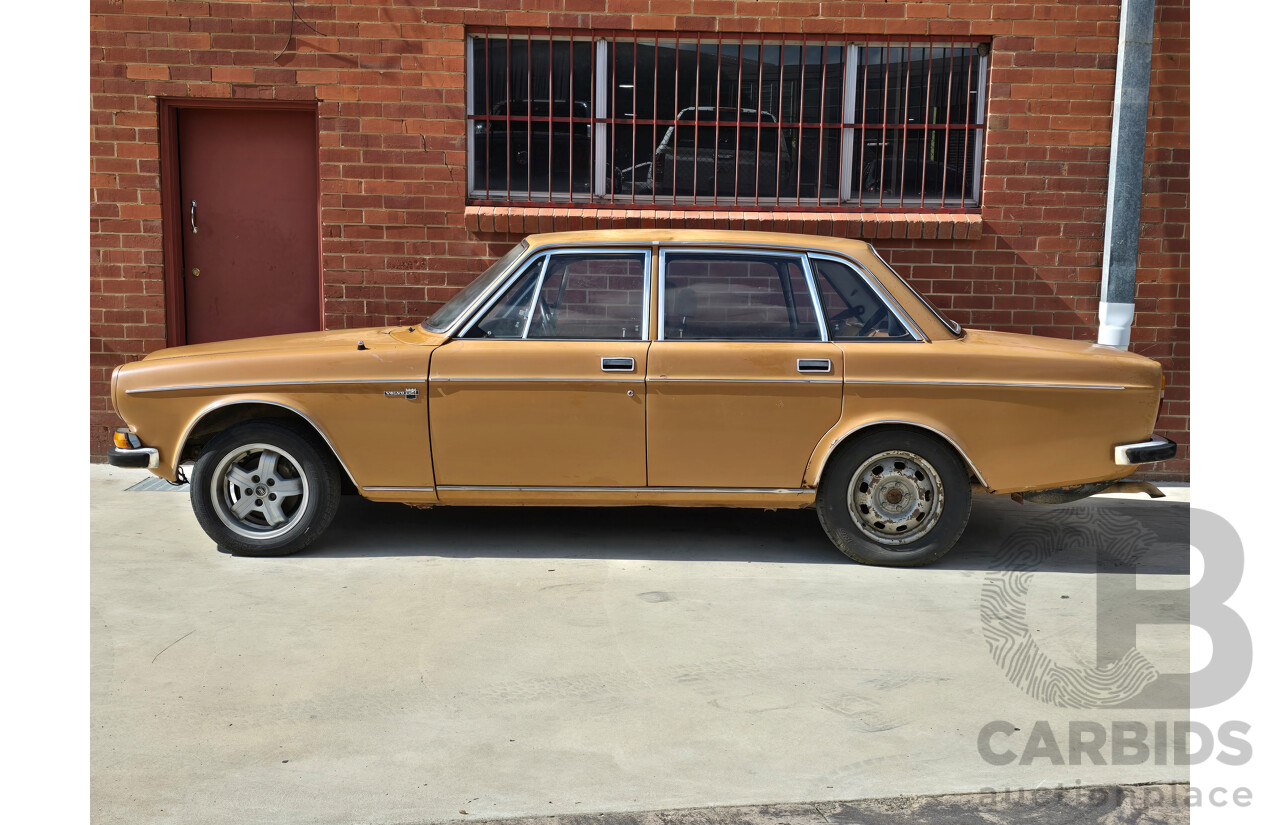 3/1972 Volvo 164E 4d Sedan Orange 3.0L