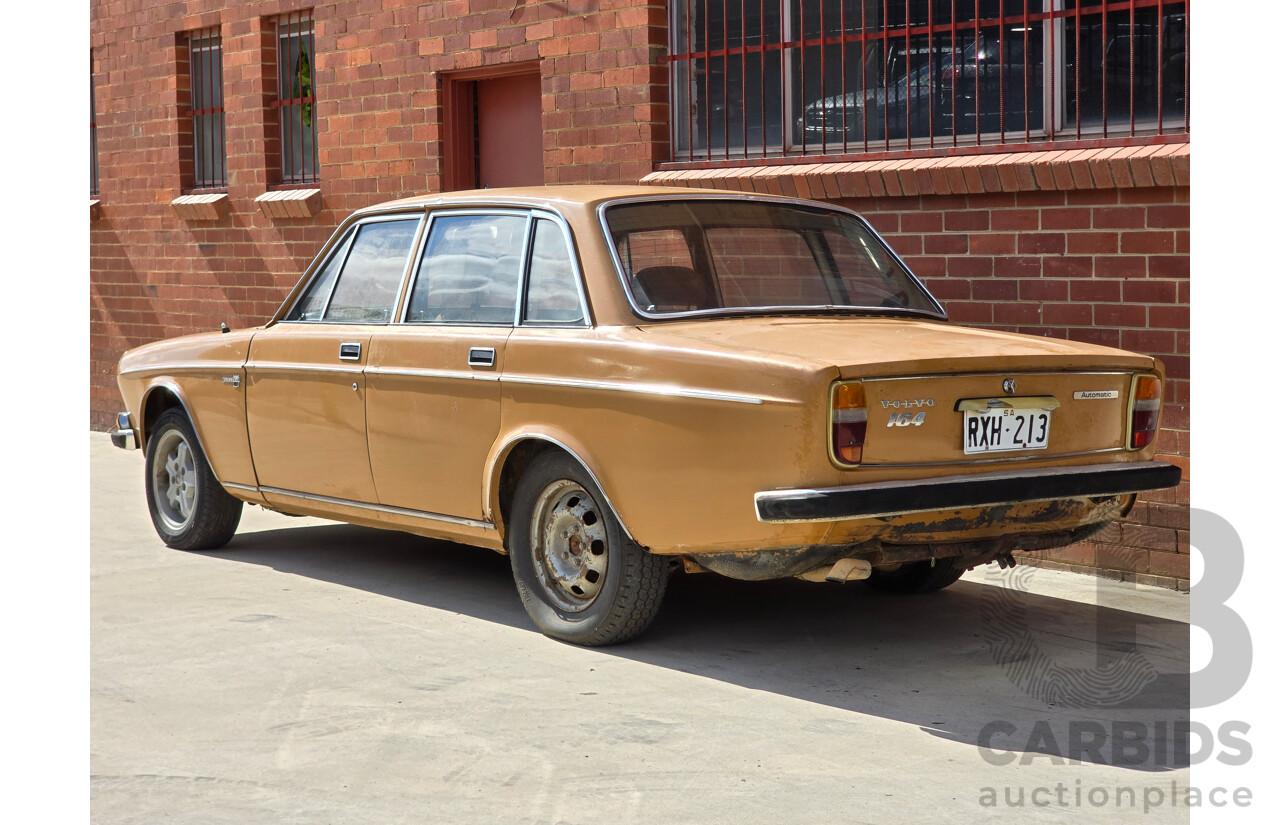 3/1972 Volvo 164E 4d Sedan Orange 3.0L