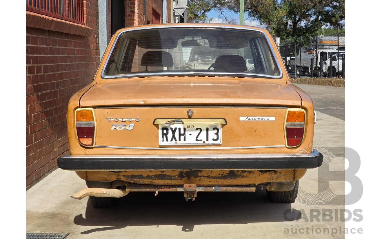 3/1972 Volvo 164E 4d Sedan Orange 3.0L