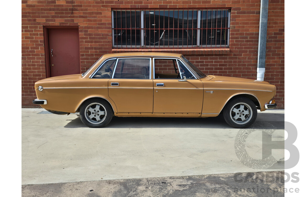 3/1972 Volvo 164E 4d Sedan Orange 3.0L