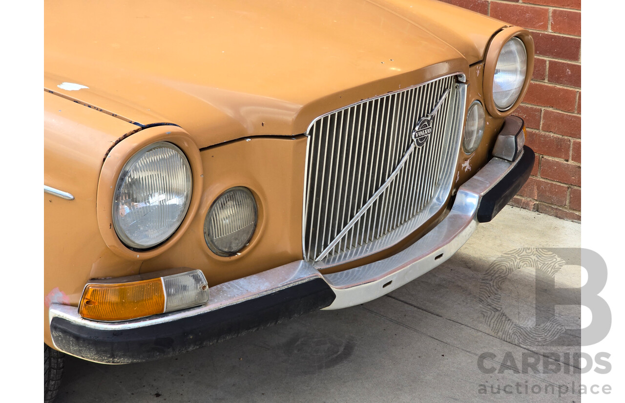 3/1972 Volvo 164E 4d Sedan Orange 3.0L