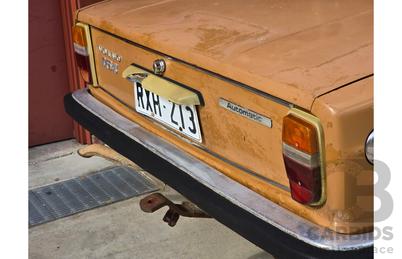 3/1972 Volvo 164E 4d Sedan Orange 3.0L