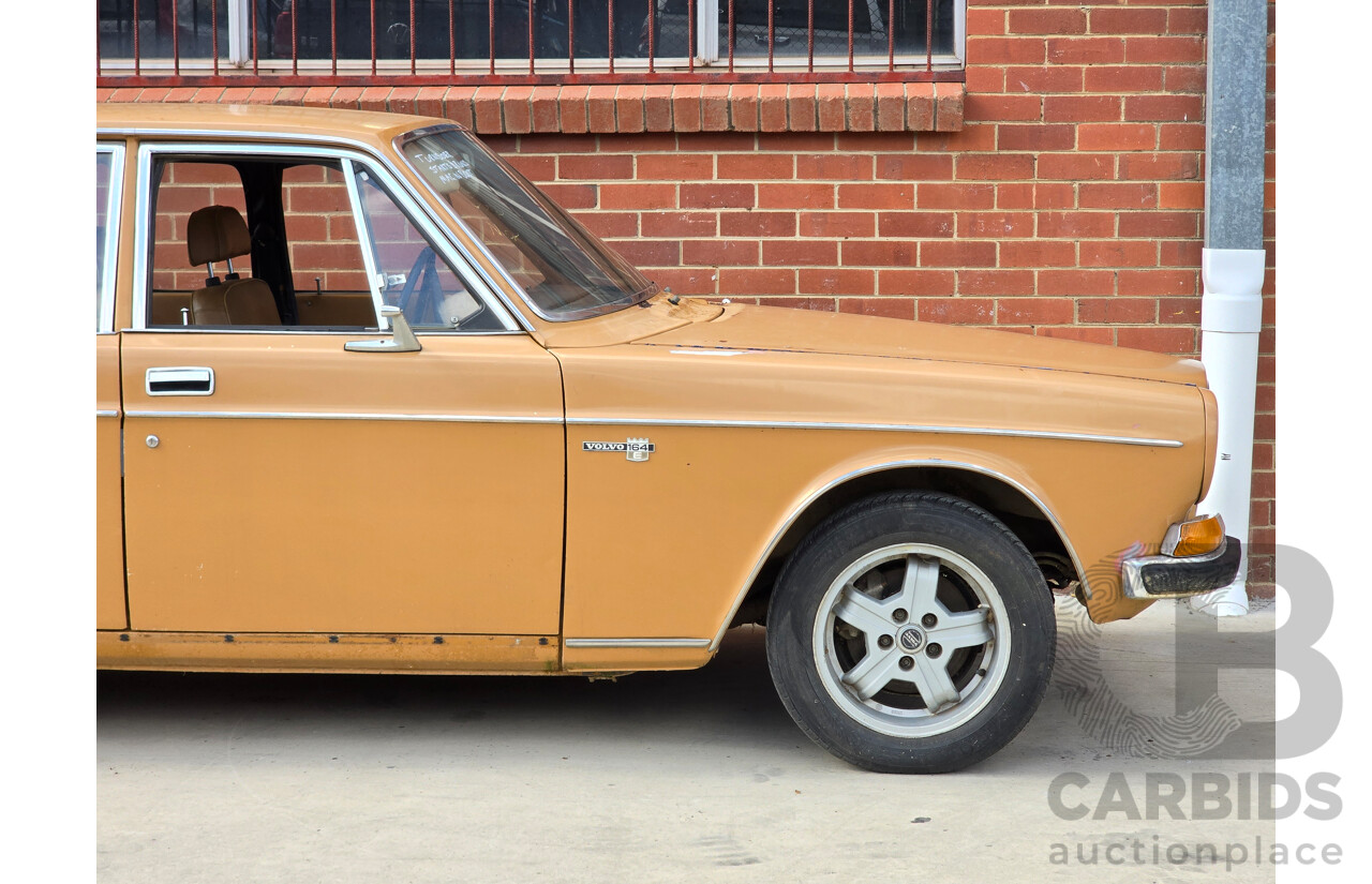 3/1972 Volvo 164E 4d Sedan Orange 3.0L