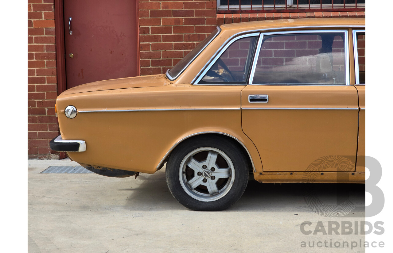 3/1972 Volvo 164E 4d Sedan Orange 3.0L