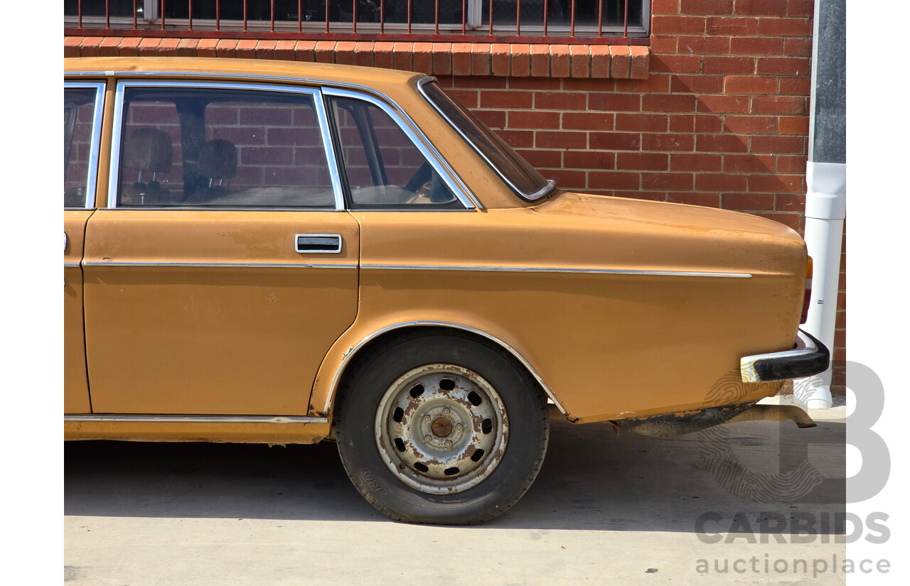 3/1972 Volvo 164E 4d Sedan Orange 3.0L