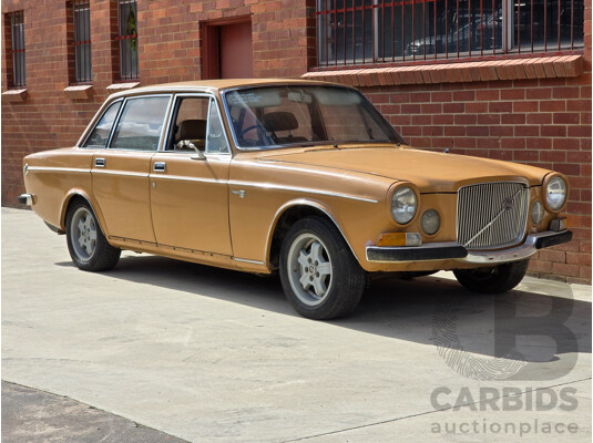 3/1972 Volvo 164E 4d Sedan Orange 3.0L