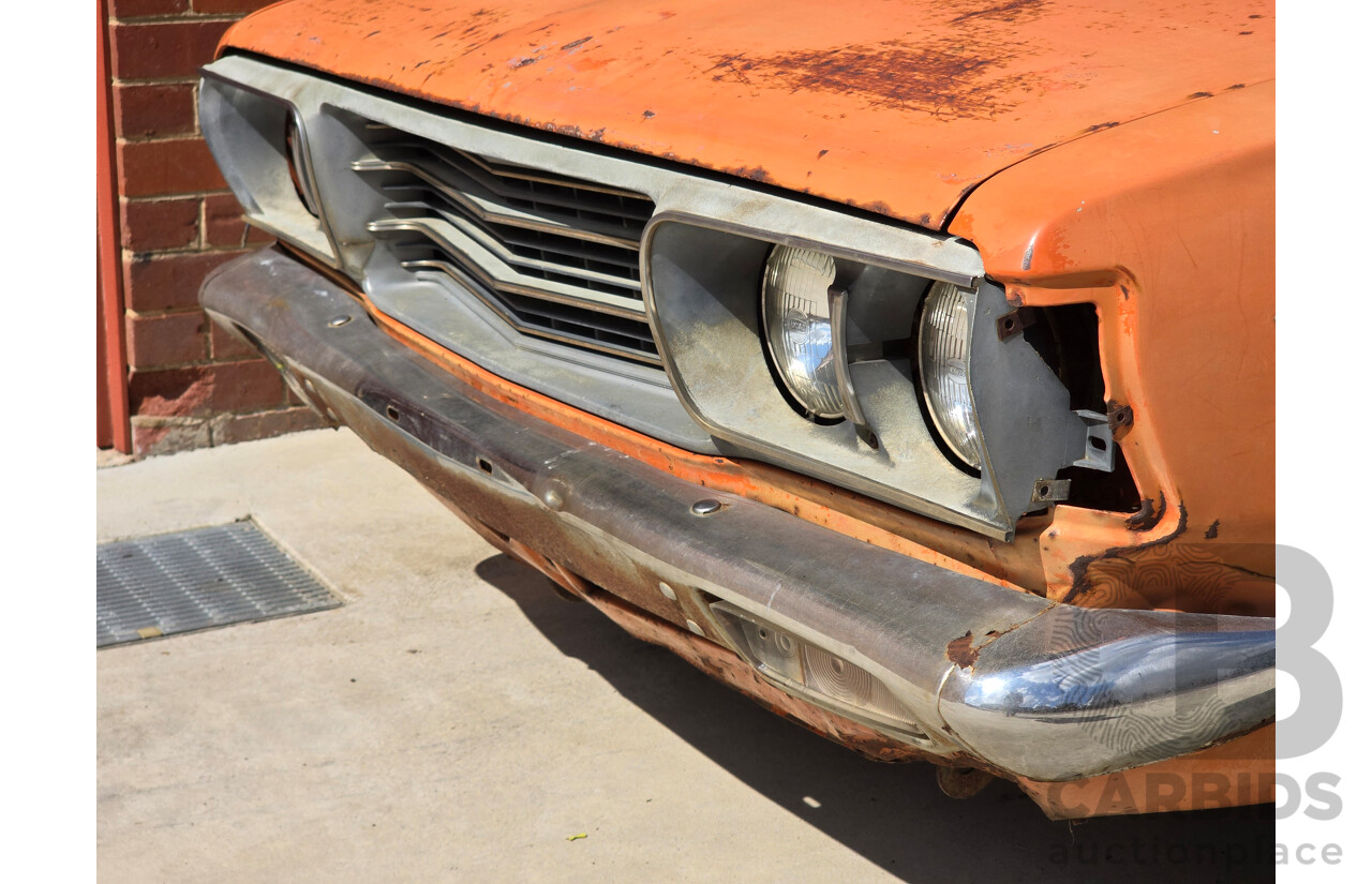 7/1974 Datsun 180B GX P610 4d Wagon Orange 1.8L