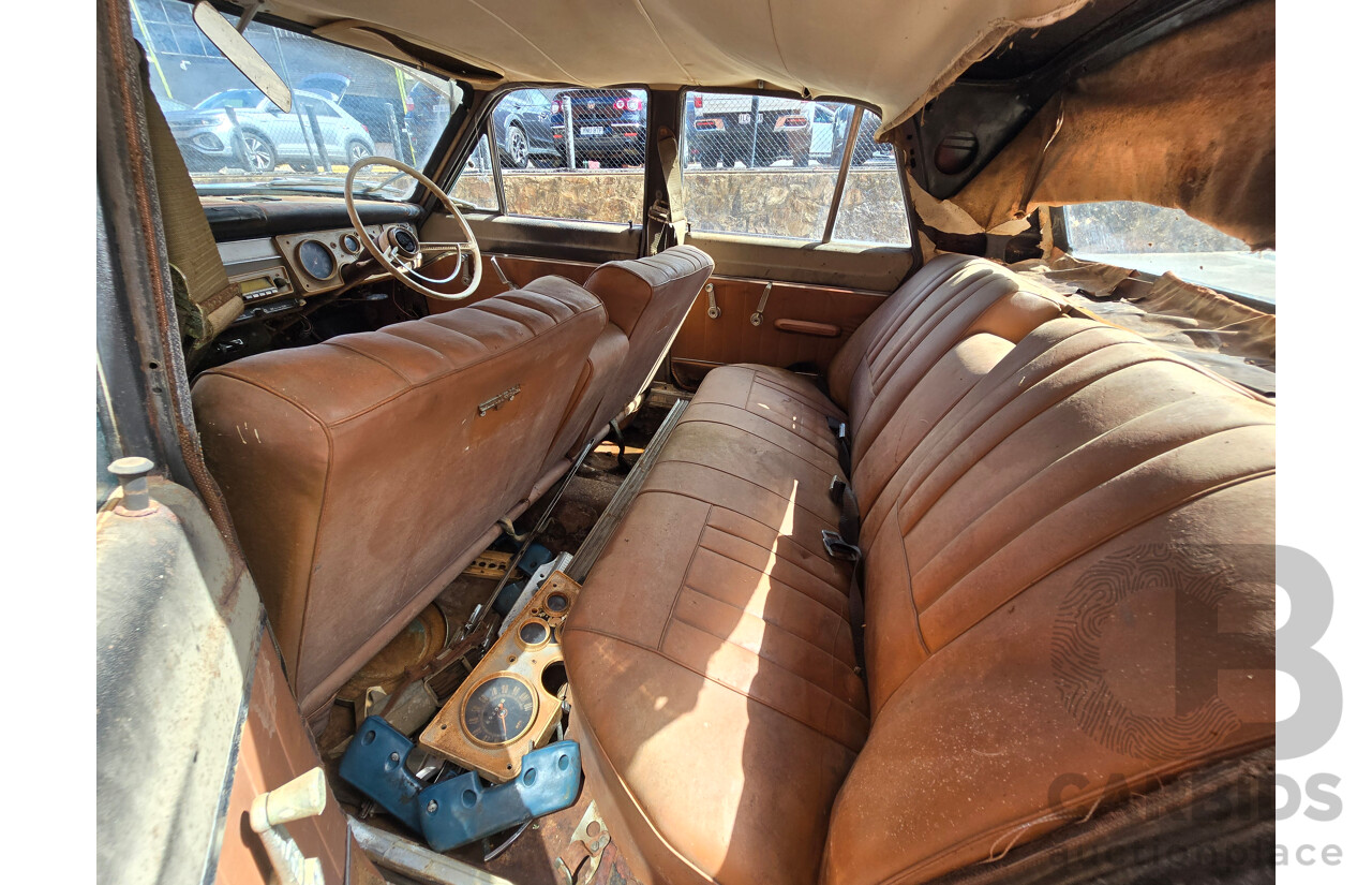 Circa 1964 Chrysler Valiant AP5 4d Sedan Black 3.7L