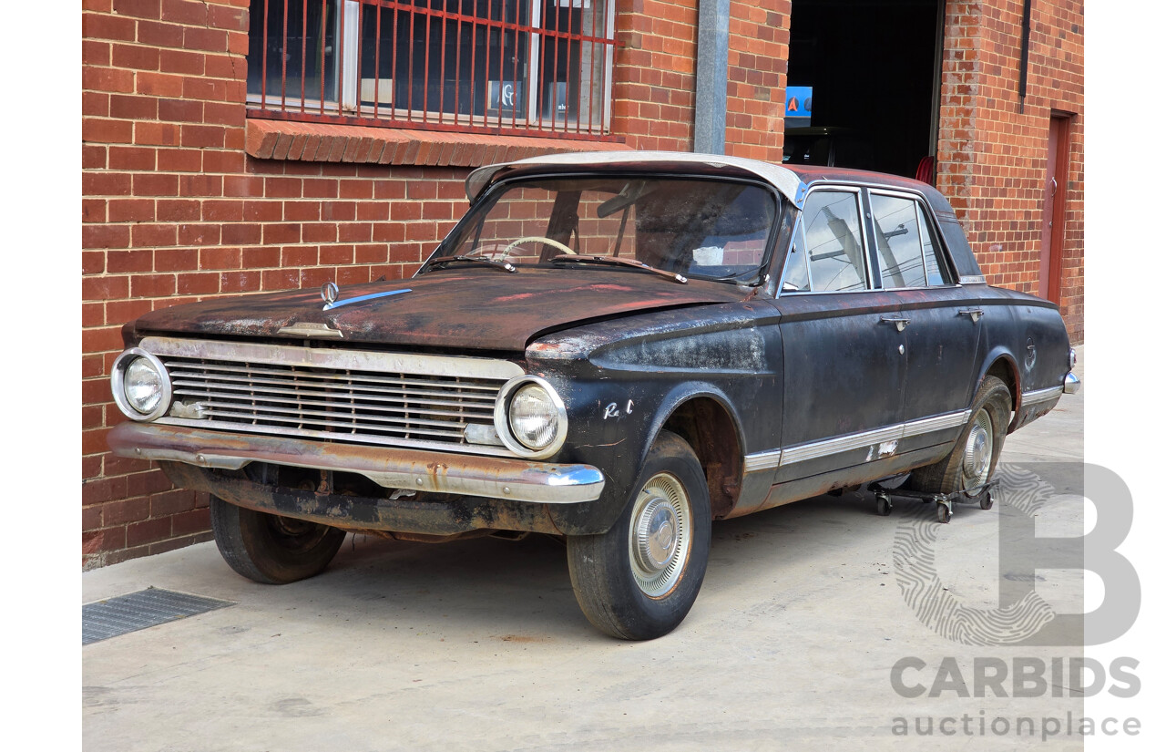 Circa 1964 Chrysler Valiant AP5 4d Sedan Black 3.7L