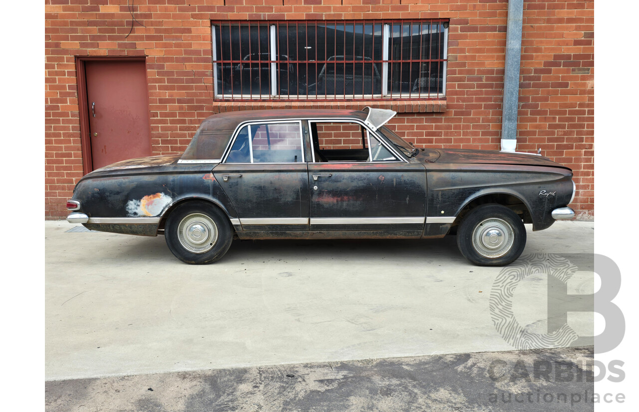 Circa 1964 Chrysler Valiant AP5 4d Sedan Black 3.7L