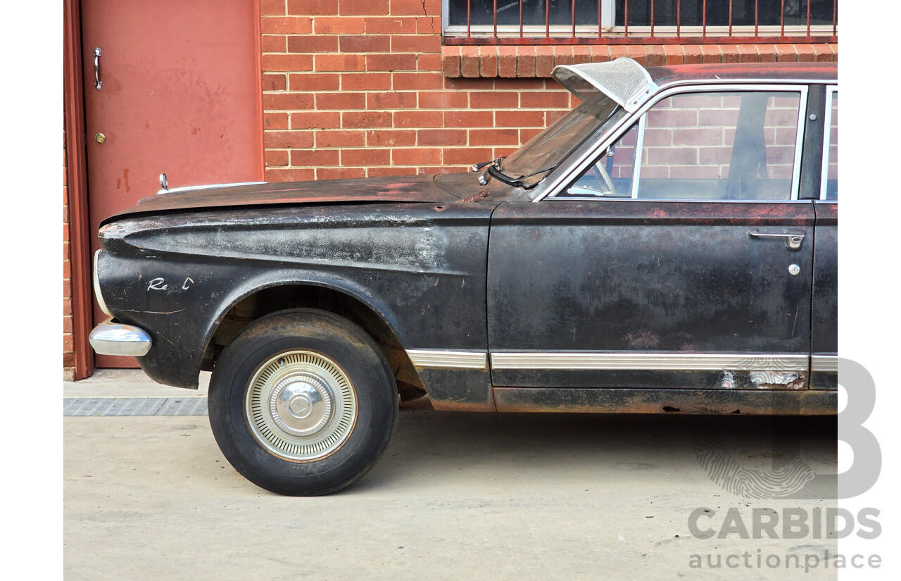 Circa 1964 Chrysler Valiant AP5 4d Sedan Black 3.7L