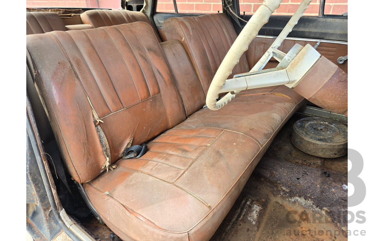 Circa 1964 Chrysler Valiant AP5 4d Sedan Black 3.7L