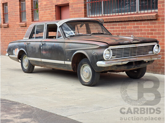 Circa 1964 Chrysler Valiant AP5 4d Sedan Black 3.7L