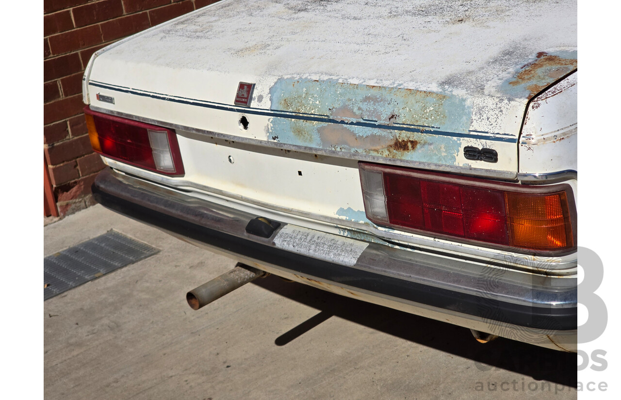 6/1979 Holden VB Commodore 4d Sedan White 3.3L
