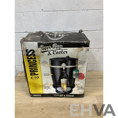 PRINCESS Beer Tap & Cooler for Heineken 5L DraughtKeg