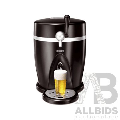 PRINCESS Beer Tap & Cooler for Heineken 5L DraughtKeg