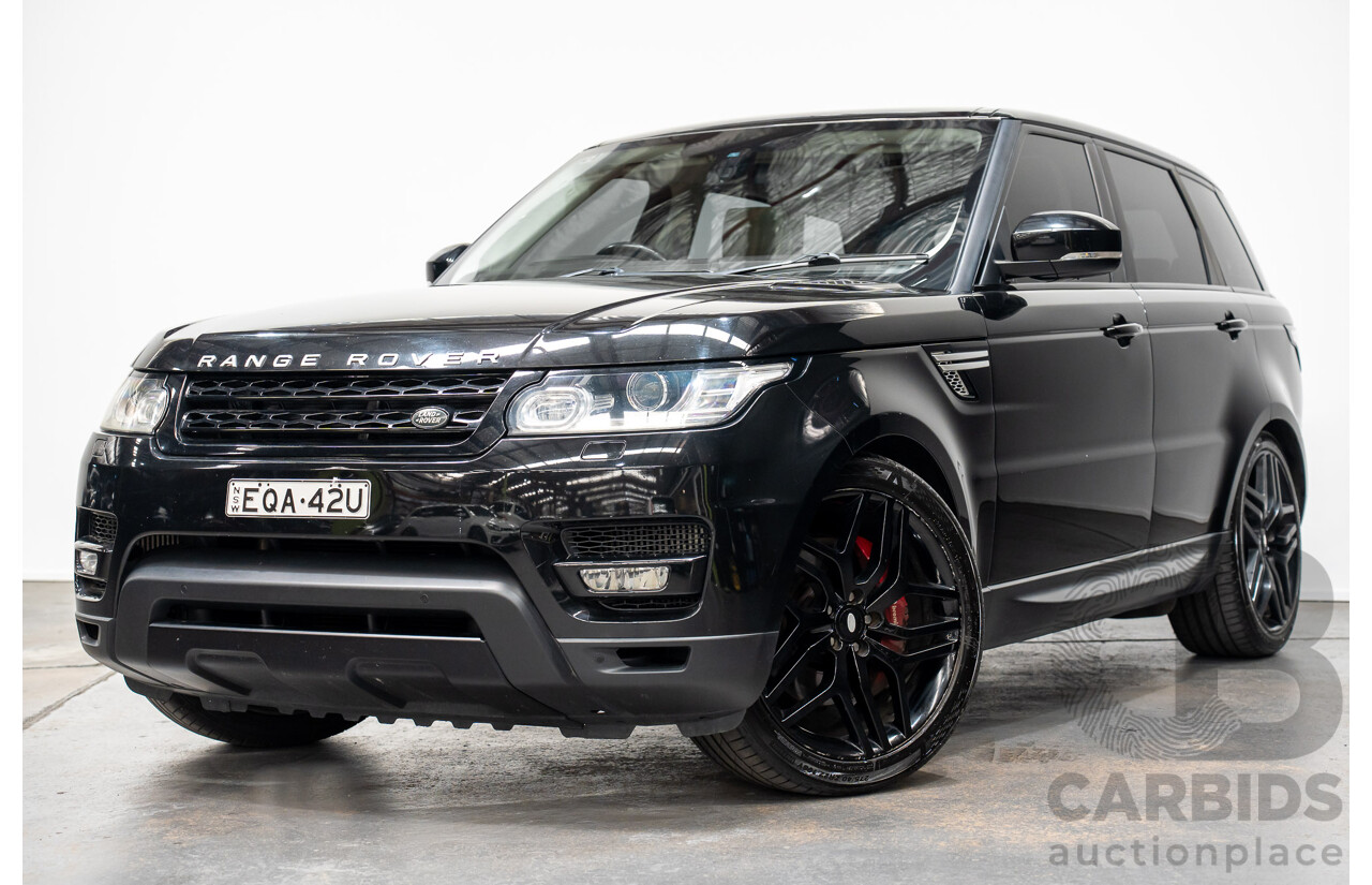 11/2014 Range Rover Range Rover Sport SDV8 HSE (4x4) LW 4d Wagon  Santorini Black Turbo Diesel 4.4L