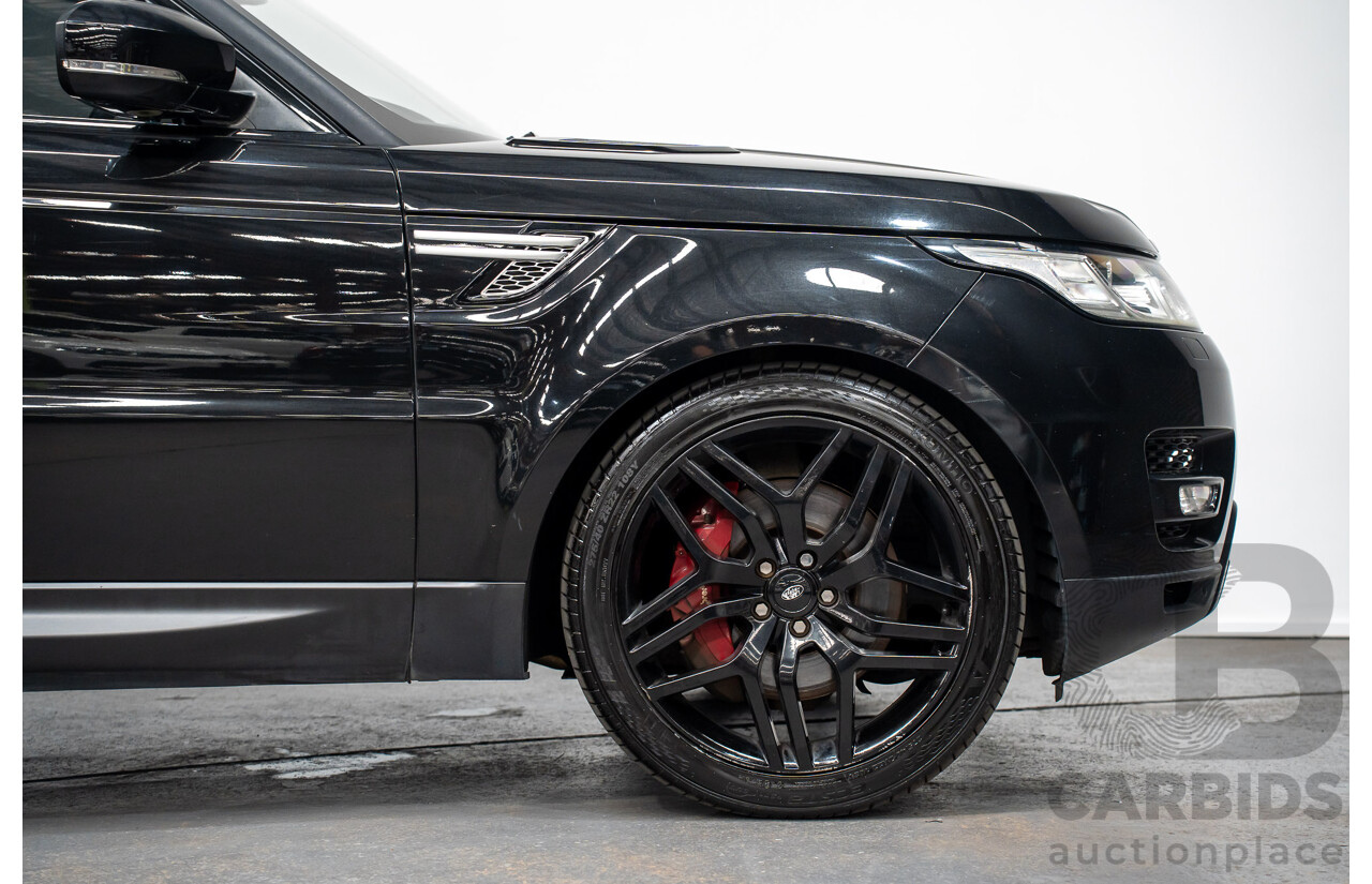 11/2014 Range Rover Range Rover Sport SDV8 HSE (4x4) LW 4d Wagon  Santorini Black Turbo Diesel 4.4L