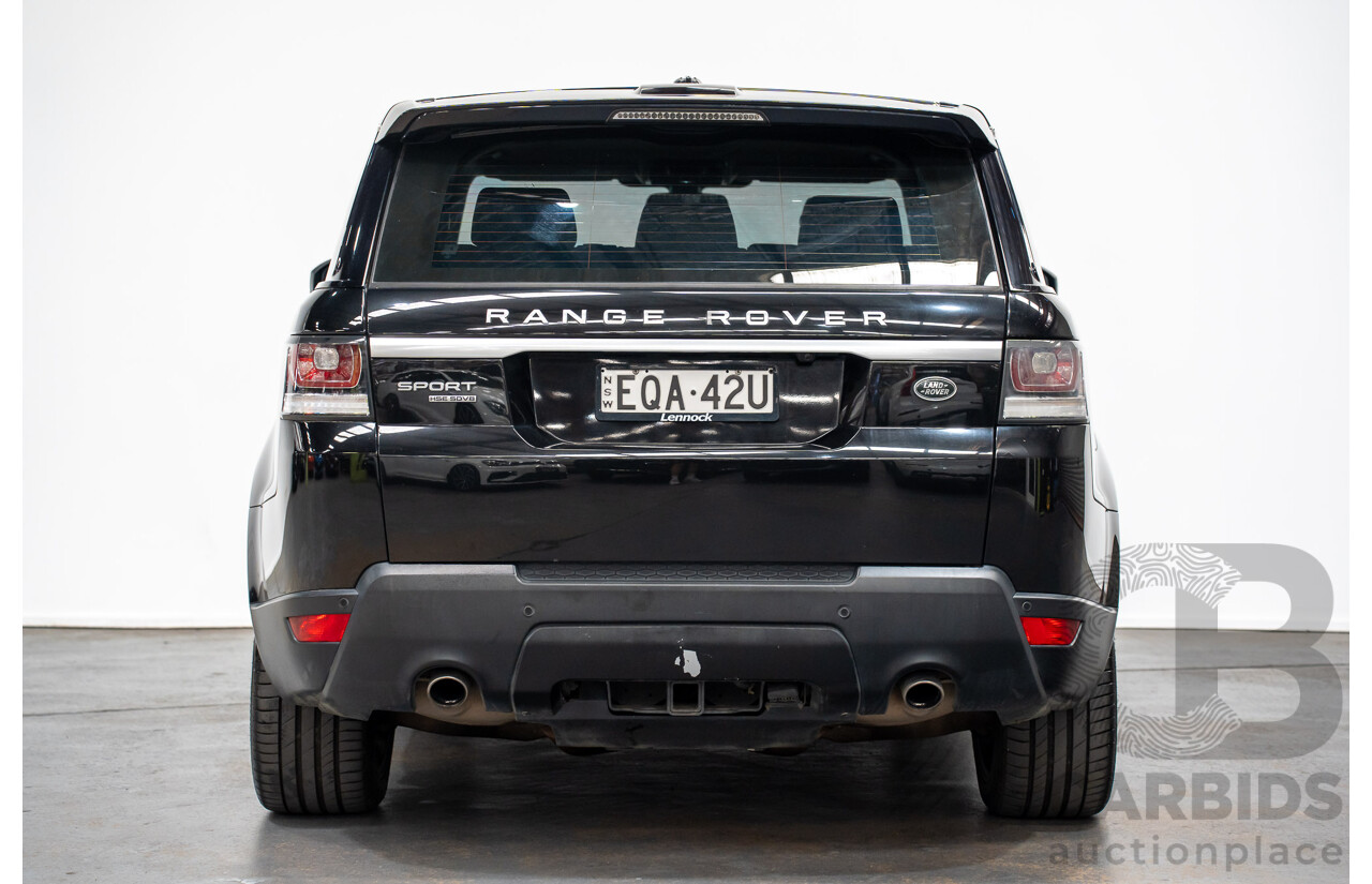 11/2014 Range Rover Range Rover Sport SDV8 HSE (4x4) LW 4d Wagon  Santorini Black Turbo Diesel 4.4L