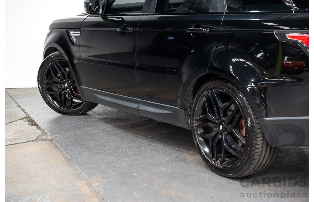 11/2014 Range Rover Range Rover Sport SDV8 HSE (4x4) LW 4d Wagon  Santorini Black Turbo Diesel 4.4L