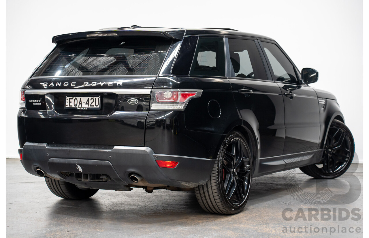 11/2014 Range Rover Range Rover Sport SDV8 HSE (4x4) LW 4d Wagon  Santorini Black Turbo Diesel 4.4L