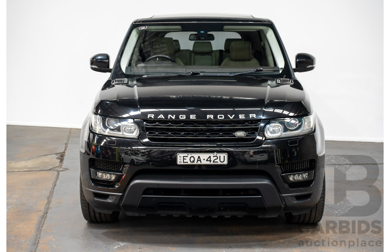 11/2014 Range Rover Range Rover Sport SDV8 HSE (4x4) LW 4d Wagon  Santorini Black Turbo Diesel 4.4L