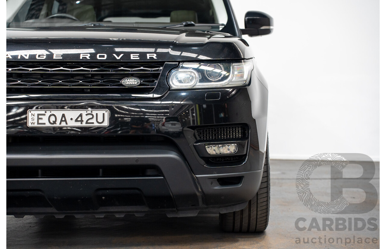 11/2014 Range Rover Range Rover Sport SDV8 HSE (4x4) LW 4d Wagon  Santorini Black Turbo Diesel 4.4L