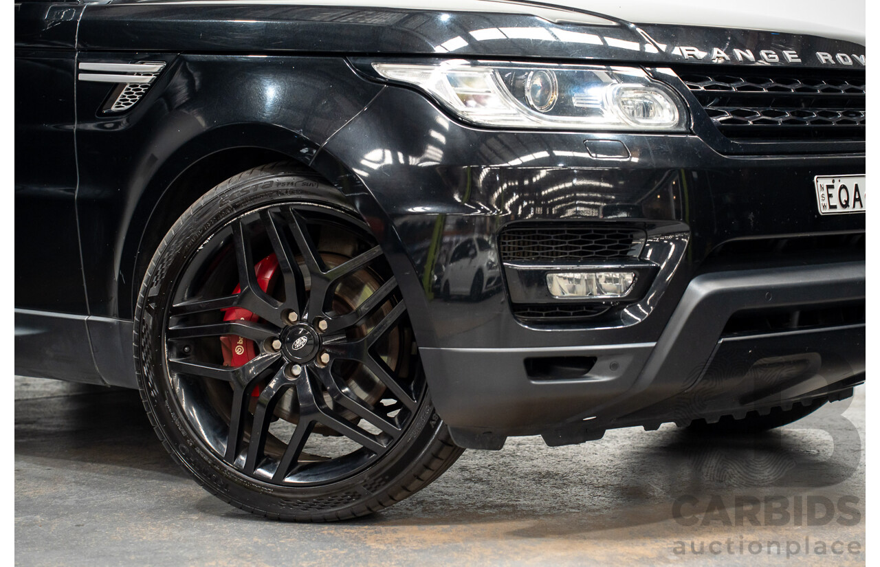 11/2014 Range Rover Range Rover Sport SDV8 HSE (4x4) LW 4d Wagon  Santorini Black Turbo Diesel 4.4L