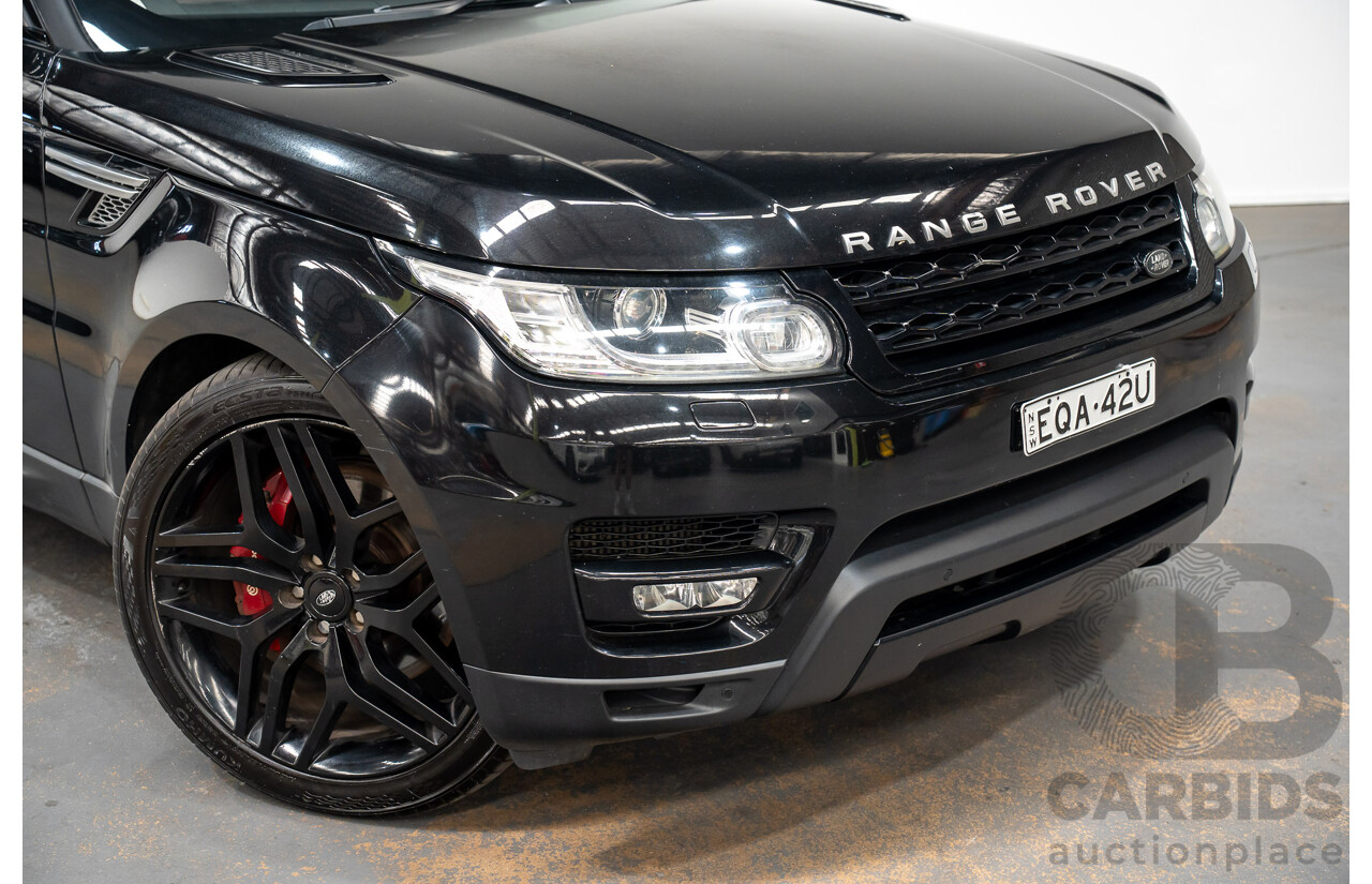 11/2014 Range Rover Range Rover Sport SDV8 HSE (4x4) LW 4d Wagon  Santorini Black Turbo Diesel 4.4L