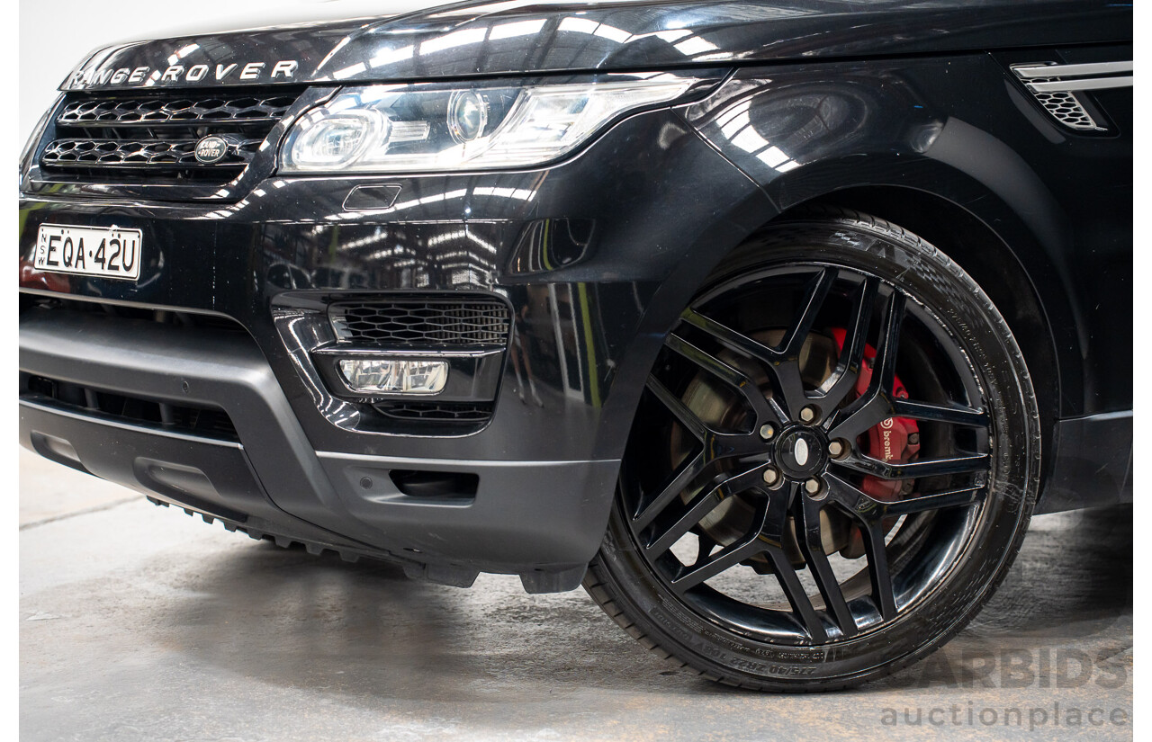 11/2014 Range Rover Range Rover Sport SDV8 HSE (4x4) LW 4d Wagon  Santorini Black Turbo Diesel 4.4L